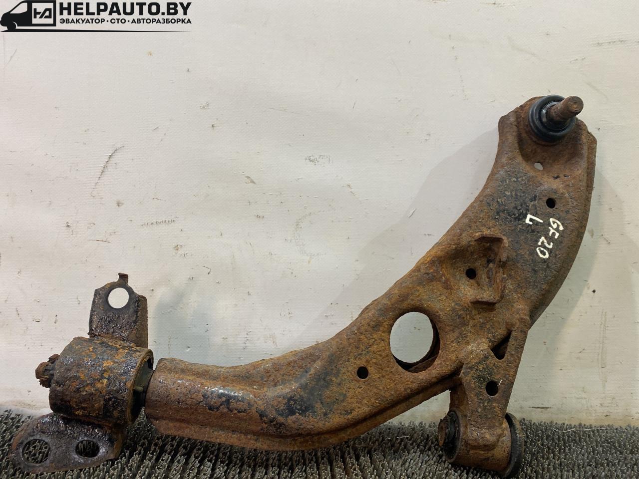 рычаг передний левый Mazda 626 GF 1997, 2.0 л., дизель, МКПП, зелёный, хетчбэк 5 дв., передний привод - фото №1