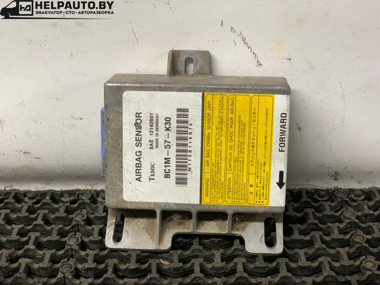 блок AirBag Mazda 323F BA 1997, 1.8 л., бензин, МКПП, хетчбэк 5 дв., передний привод, BC1M-57-K30, SAS12192601 - фото №1