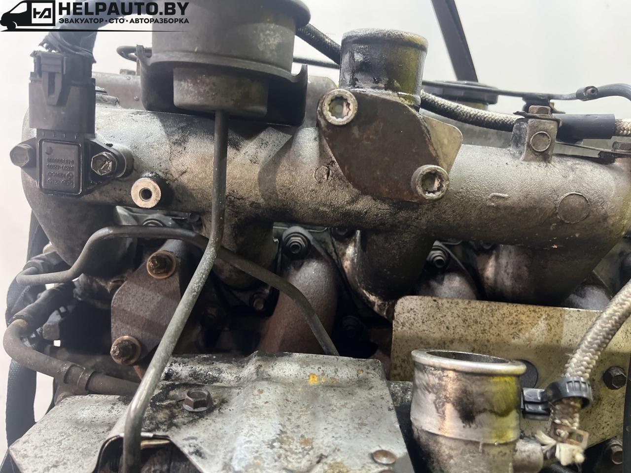 коллектор впускной Hyundai Terracan 1 поколение 2003, 2.5 л., D4BH, дизель, АКПП, серебристый, внедорожник 5 дв., полный подключаемый привод - фото №1
