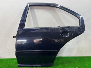 дверь задняя левая Volkswagen Jetta 4 поколение 2001, 2.0 л., AQY, бензин, МКПП, синий, седан, передний привод