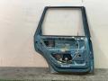 дверь задняя левая Volvo 460 1 поколение 1993, 2.0 л., бензин, МКПП, зелёный, седан, передний привод - фото №4