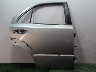 дверь задняя правая Kia Sorento 1 поколение 2004, 2.5 л., CRDi, D4CB, дизель, АКПП, серебристый, внедорожник 5 дв., полный подключаемый привод