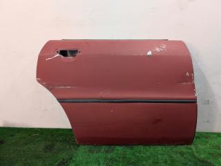 дверь задняя правая Audi 80 B3 1990, 1.8 л., бензин, МКПП, оранжевый, седан, передний привод