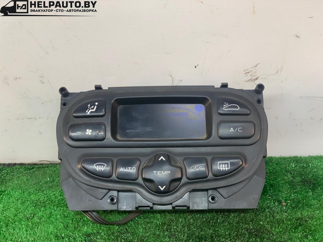 блок управления печки / климат-контроля Citroen Xsara Picasso 1 поколение 2002, 2.0 л., бензин, МКПП, серый, передний привод, 9140010369, 96314105XT - фото №1