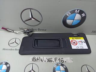 козырек солнцезащитный BMW X6 F16 2016, 3.0 л., бензин, правый руль