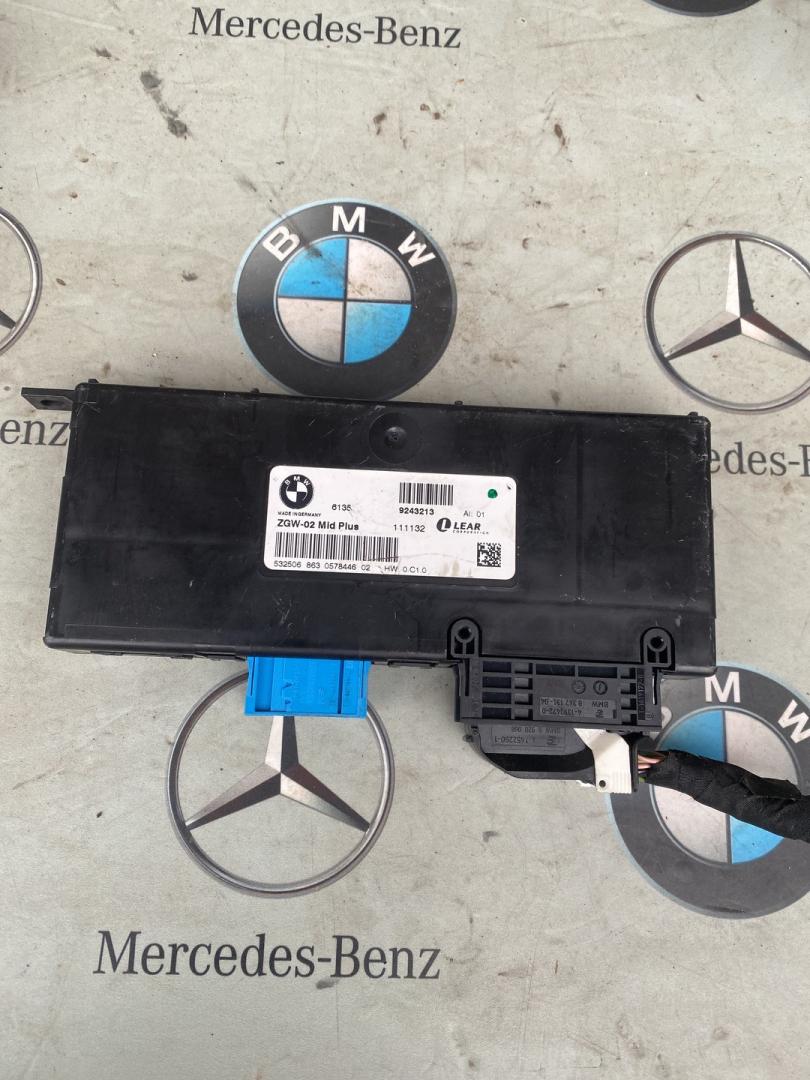блок управления ZGW BMW X3 F25 2011, 3.0 л., N52 B30, бензин, 9243213 - фото №1