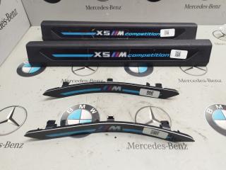 комплект накладок на пороги (внутренние) BMW X5 M F95 [рестайлинг] 2023, 4.4 л., бензин, 416, 8095504, 8095508, 8095507