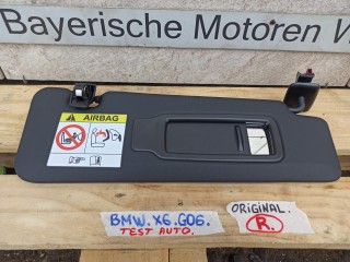 козырек солнцезащитный BMW X6 G06 [рестайлинг] 2023, 3.0 л., бензин, a96, полный привод, 5A2A102