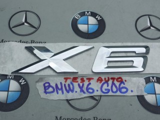 эмблема BMW X6 G06 [рестайлинг] 2023, 3.0 л., бензин, a96, полный привод