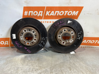 диск тормозной передний Volkswagen Golf 5 поколение 2009, 1.4 л., CAVD, бензин, робот, универсал, передний привод, 1K0615301AA