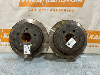 диск тормозной задний Toyota Camry 7 поколение XV40 2006, 2.4 л., 2AZ-FE, бензин, АКПП, 3r3, седан, передний привод, K387-007C3