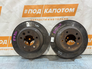 диск тормозной задний Volkswagen Touareg 1 поколение 2005, 4.2 л., AXQ, бензин, АКПП, z4 / c9z, внедорожник 5 дв., полный привод, 7L8615601C