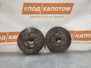диск тормозной Honda Accord 8 поколение 2009, 2.4 л., K24A, бензин, АКПП, nh731p crystal black p, универсал, передний привод, 45251-SDS-A00, 4521TA1A00