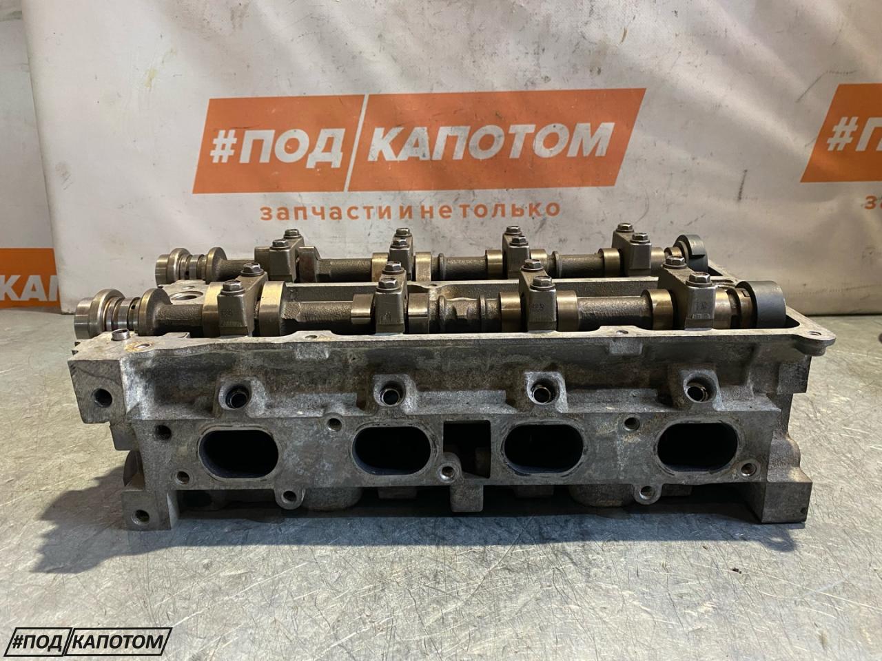 головка блока цилиндров Ford Focus 2 поколение (2004 - 2008), 1.6 л., бензин, АКПП - фото №1