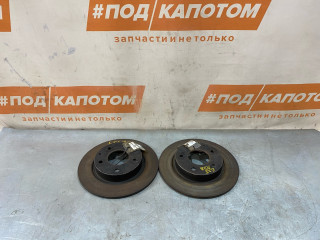 диск тормозной Mazda 3 3 поколение [рестайлинг] 2016, 2.5 л., PY-VPS, бензин, АКПП, 46g machine gray metallic, хетчбэк 5 дв., передний привод, B45G26251B