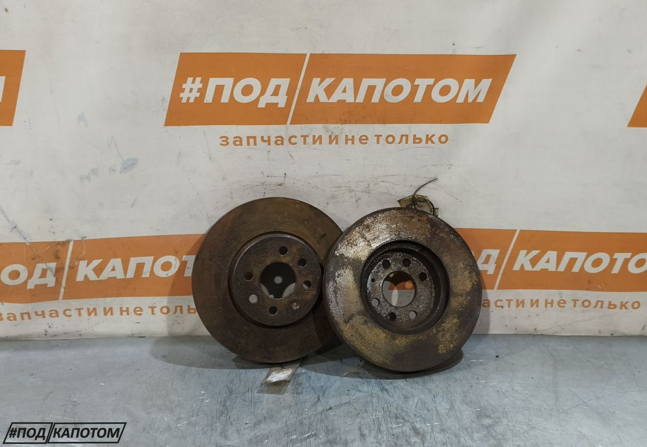 диск тормозной Opel Astra H 2007, 1.6 л., универсал, 95526655 - фото №1