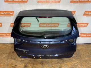 крышка багажника (дверь 3-5) Kia Sportage 4 поколение 2017, 2.0 л., G4NA, бензин, АКПП, bu2 (mercury blue), внедорожник 5 дв., передний привод, 73700D9030