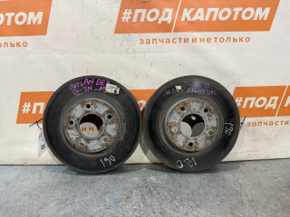 диск тормозной передний Mitsubishi Outlander 2 поколение 2006, 2.4 л., 4B12, бензин, АКПП, внедорожник 5 дв., полный привод, MN116331