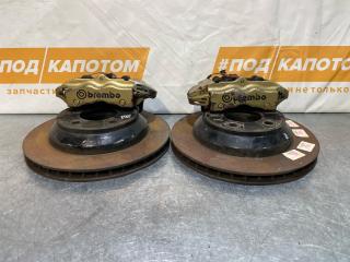 комплект тормозов Audi Q7 4L [рестайлинг] 2011, 3.0 л., CRCA, дизель, АКПП, 2t/c9x, внедорожник 5 дв., полный привод, 7L8615601C, 7L6615423L, 7L6615424L