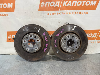 диск тормозной передний Volkswagen Golf 5 поколение 2007, 1.4 л., BLG, бензин, АКПП, универсал, передний привод, 1K0615301AA