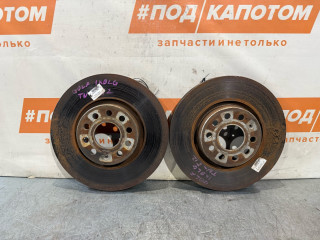 диск тормозной передний Volkswagen Golf 5 поколение 2007, 1.4 л., BLG, бензин, робот, b4/b9a, хетчбэк 5 дв., передний привод, 5Q0615301F, 1K0615301AA