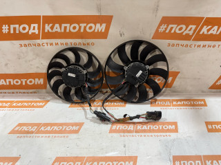 вентилятор радиатора Volkswagen Tiguan 2 поколение 2018, 2.0 л., CZPA, бензин, АКПП, 0q/c9a, внедорожник 5 дв., полный привод, 3Q0959455C, 3Q0959455B