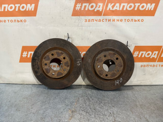 диск тормозной передний Mitsubishi Outlander 2 поколение 2009, 2.4 л., 4B12, бензин, АКПП, внедорожник 5 дв., полный привод, 4615A117