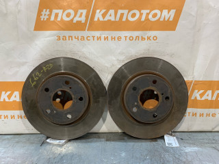 диск тормозной передний Toyota Corolla 10 поколение E150 [рестайлинг] 2012, 1.8 л., 2ZR-FE, бензин, АКПП, 1g3, седан, передний привод, 4351212670