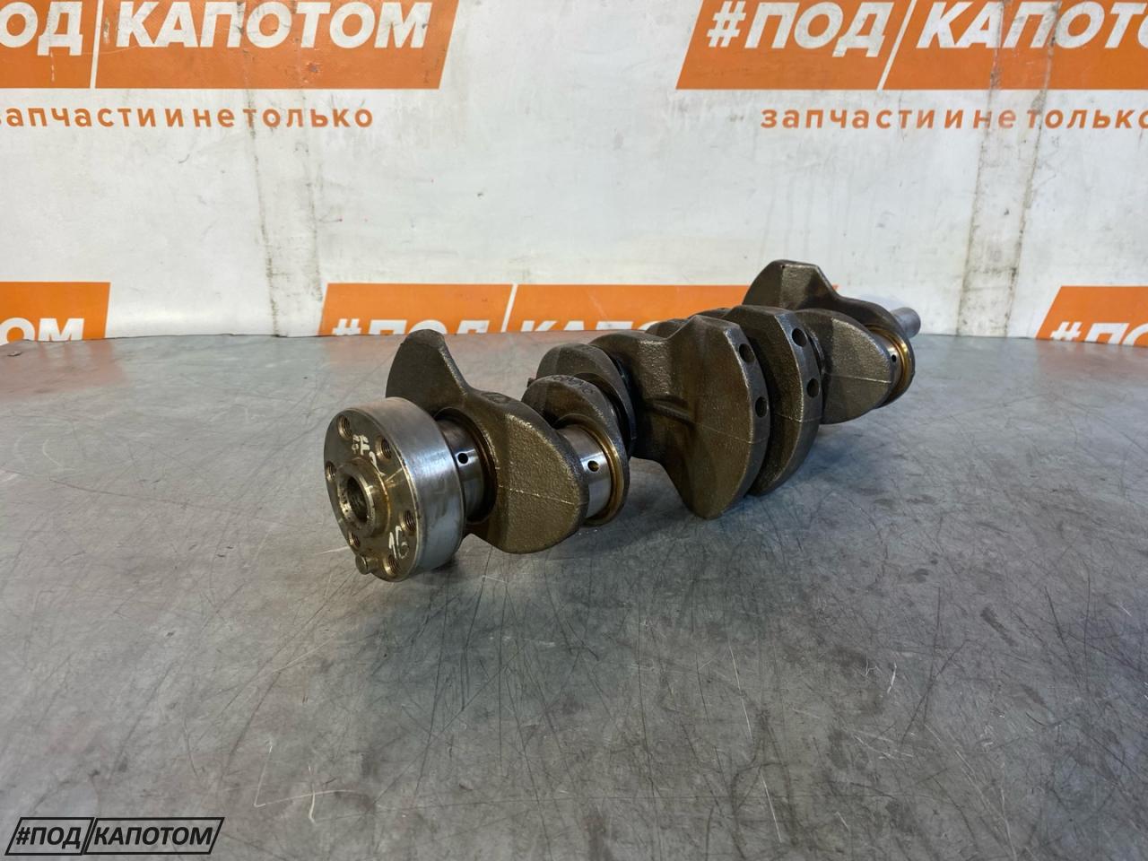 коленвал Ford Focus 2 поколение (2004 - 2008), 1.6 л., HXDA, бензин, АКПП, T46AA - фото №1
