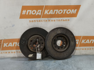 диск тормозной Volkswagen Golf 5 поколение 2009, 1.4 л., CAVD, бензин, АКПП, универсал, передний привод, 5Q0615601G, 1K0615301AA