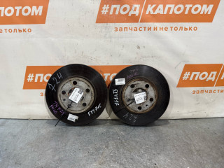 диск тормозной передний Volkswagen Polo 5 поколение 2011, 1.2 л., CBZB, бензин, АКПП, d8 / p3g, хетчбэк 5 дв., передний привод, 6R0615301