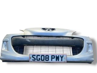 бампер передний Peugeot 308 T7 2008, 1.6 л., 9HZ (DV6TED4), дизель, 6МКПП, gris aluminium / ezr, хетчбэк 5 дв., передний привод, правый руль