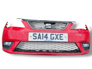 бампер передний SEAT Ibiza 4 поколение [рестайлинг] 2014, 1.4 л., CGGB, бензин, 5МКПП, rojo emocion / ls3h, хетчбэк 3 дв., передний привод, правый руль