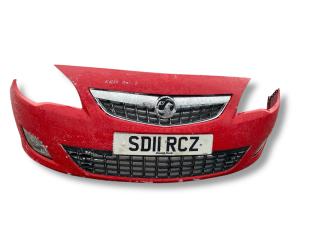 бампер передний Opel Astra J 2011, 1.6 л., A 16 XER, бензин, 5МКПП, powerrot / gbh, универсал, передний привод, правый руль