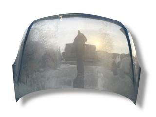 капот Opel Corsa D [рестайлинг] 2013, 1.2 л., A 12 XER, бензин, 5МКПП, silbergrau / 190, хетчбэк 5 дв., передний привод, правый руль, 93189647, 95514714