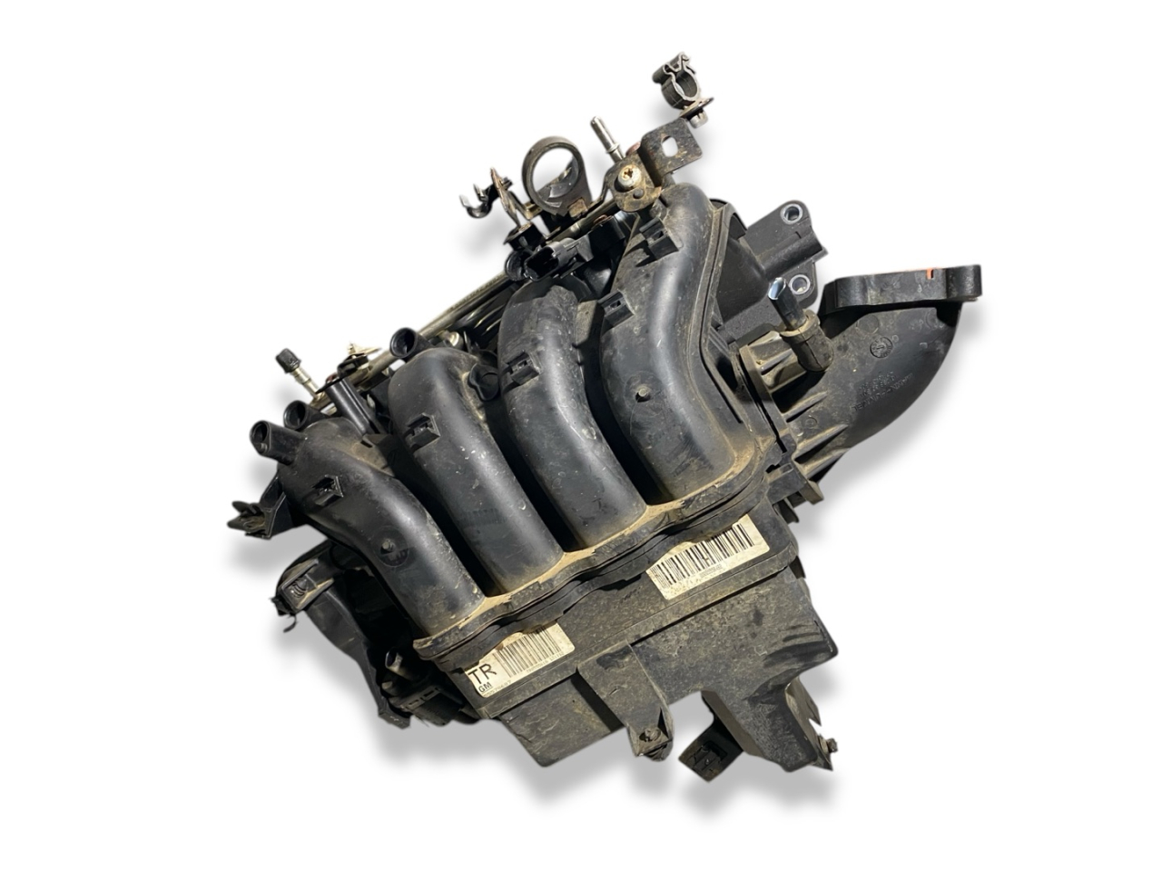 коллектор впускной Opel Mokka 1 поколение 2014, 1.6 л., A 16 XER, бензин, 5МКПП, schneeweiss / gaz, внедорожник 5 дв., передний привод, правый руль, 55578687 - фото №1