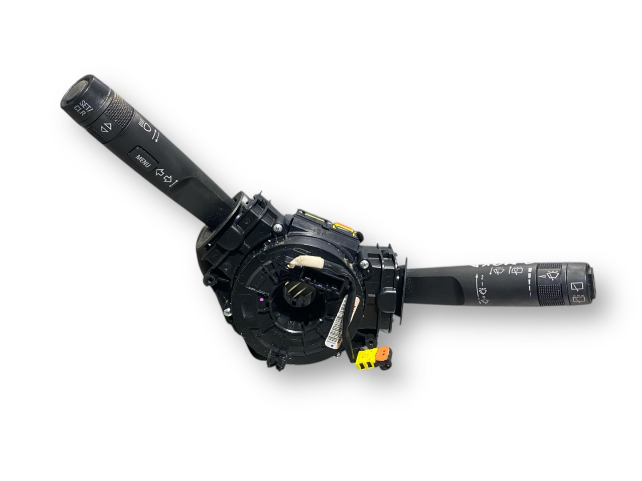 переключатель подрулевой (стрекоза) Opel Mokka 1 поколение 2014, 1.6 л., A 16 XER, бензин, 5МКПП, schneeweiss / gaz, внедорожник 5 дв., передний привод, правый руль - фото №1