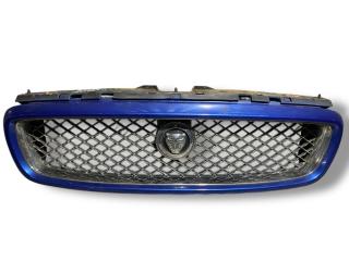 решетка радиатора Jaguar X-Type 1 поколение [рестайлинг] 2009, 2.2 л., QJBA, дизель, 6МКПП, lazuli blue / 2107, седан, передний привод, правый руль