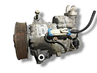 компрессор кондиционера Opel Astra J 2011, 1.6 л., A 16 XER, бензин, 5МКПП, schneeweiss / 40r, хетчбэк 5 дв., передний привод, правый руль, 13250609, ZM2