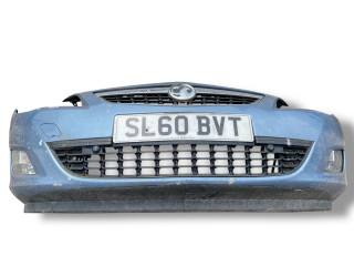 бампер передний Opel Astra J 2010, 1.4 л., A 14 XER, бензин, 5МКПП, frescoblau / gol, хетчбэк 5 дв., передний привод, правый руль