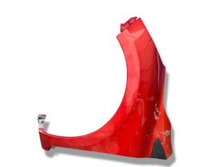 крыло переднее левое Renault Clio 4 поколение 2013, 1.2 л., D4F 740, бензин, 5МКПП, rouge flamme / tennp, хетчбэк 5 дв., передний привод, правый руль, 631017334R