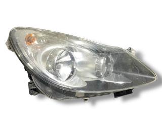 фара правая Opel Corsa D 2008, 1.4 л., Z 14 XEP, бензин, 5МКПП, saphirschwarz / 20r, хетчбэк 5 дв., передний привод, правый руль, 13217456