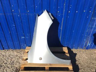 крыло переднее правое Skoda Fabia 2 поколение [рестайлинг] 2011, 1.6 л., CAYC, дизель, 5МКПП, reflex silver / la7w, универсал, передний привод, правый руль