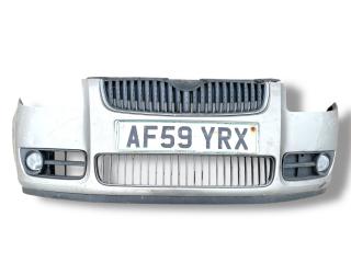 бампер передний Skoda Fabia 2 поколение (5J) 2009, 1.4 л., BNV, дизель, 5МКПП, capuccino beige / lf8h, универсал, передний привод, правый руль