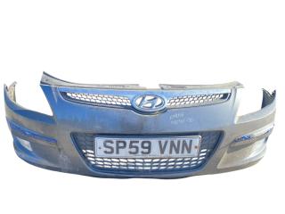 бампер передний Hyundai i30 1 поколение 2009, 1.6 л., D4FB, дизель, 6МКПП, steel gray / 9a, универсал, передний привод, правый руль