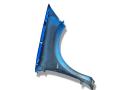 крыло переднее левое Renault Megane 2 поколение 2005, 1.4 л., K4J 730, бензин, 5МКПП, ottoman blue / tei45, хетчбэк 5 дв., передний привод, правый руль - фото №3