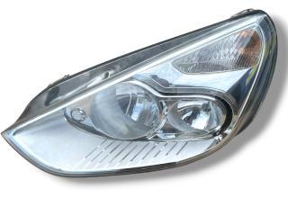 фара левая Ford S-Max 1 поколение 2010, 1.8 л., QYWA, дизель, 6МКПП, ink blue / e6, минивэн, передний привод, правый руль, 1LJ00925003, 6M2113W030BK