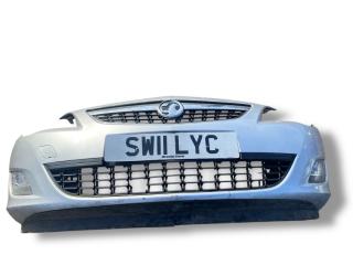 бампер передний Opel Astra J 2011, 1.6 л., A 16 XER, бензин, 5МКПП, argonsilber / 176, хетчбэк 5 дв., передний привод, правый руль, 13264403