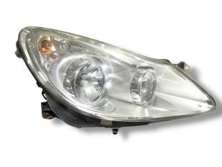 фара правая Opel Corsa D 2009, 1.3 л., Z 13 DTJ, дизель, 5МКПП, casablancaweiss / 474, хетчбэк 5 дв., передний привод, правый руль, 13186384