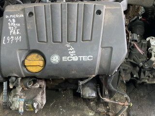 двигатель Opel Meriva 1 поколение (A) [рестайлинг] 2007, 1.8 л., Z 18 XE, бензин, 5МКПП, green tea / 30e, минивэн, передний привод, правый руль, Z18XE